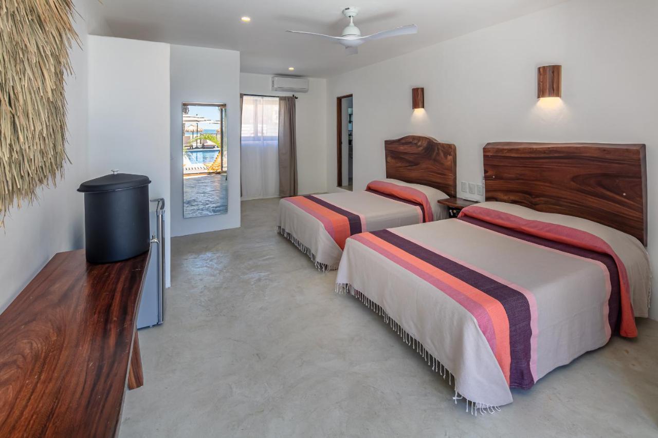 Casa Kuaa Hotel Brisas de Zicatela Luaran gambar